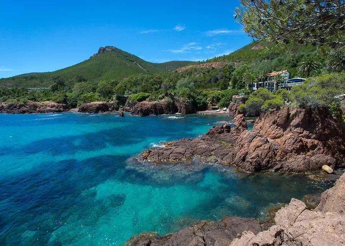 Climatise Proche Et Commerces Avec Balcon, Parking, Et Wifi A Saint-raphael - Fr-1-466a-32